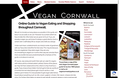 Vegan Cornwall